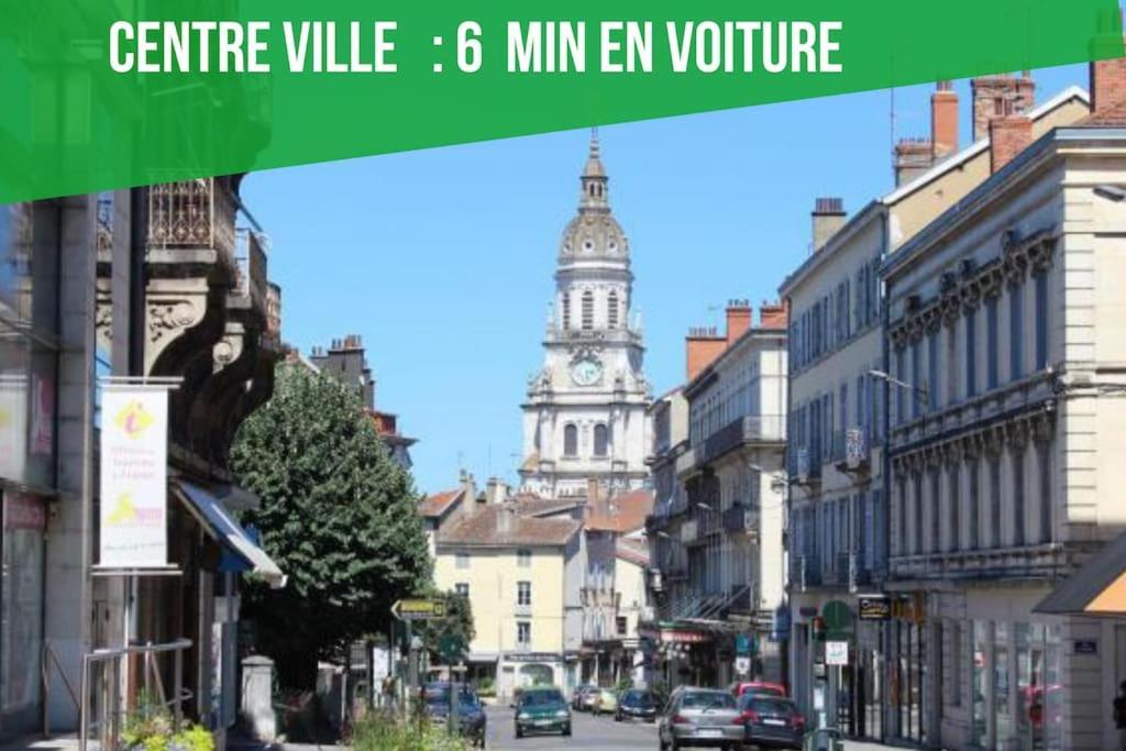 Le Coquet - Balcon - Proche Gare - Parking Appartement Bourg-en-Bresse Buitenkant foto