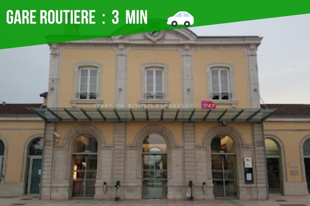 Le Coquet - Balcon - Proche Gare - Parking Appartement Bourg-en-Bresse Buitenkant foto