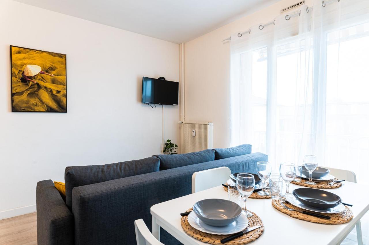 Le Coquet - Balcon - Proche Gare - Parking Appartement Bourg-en-Bresse Buitenkant foto